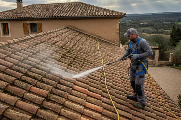 Action de démoussage